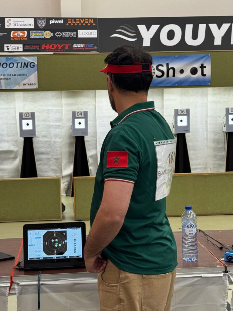 Malik Bonnouh Coach ISSF Pistolet 10 m air comprimé Belgique - Maroc