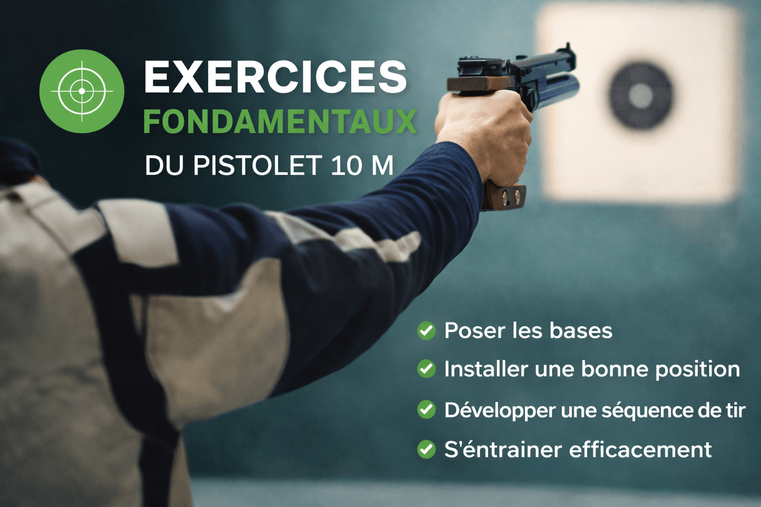 Exercices débutants – Bases du pistolet 10 m
